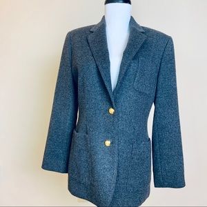 Lauren Ralph Lauren Gray Wool Blazer